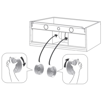 Etna Koolstoffilter REC55