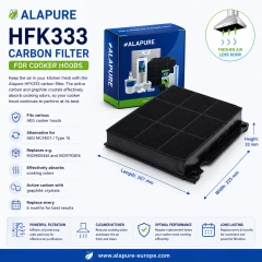 Alapure Koolstoffilter Geschikt voor AEG MCFE01 / 9029800456 / Type 15 / 9029793818